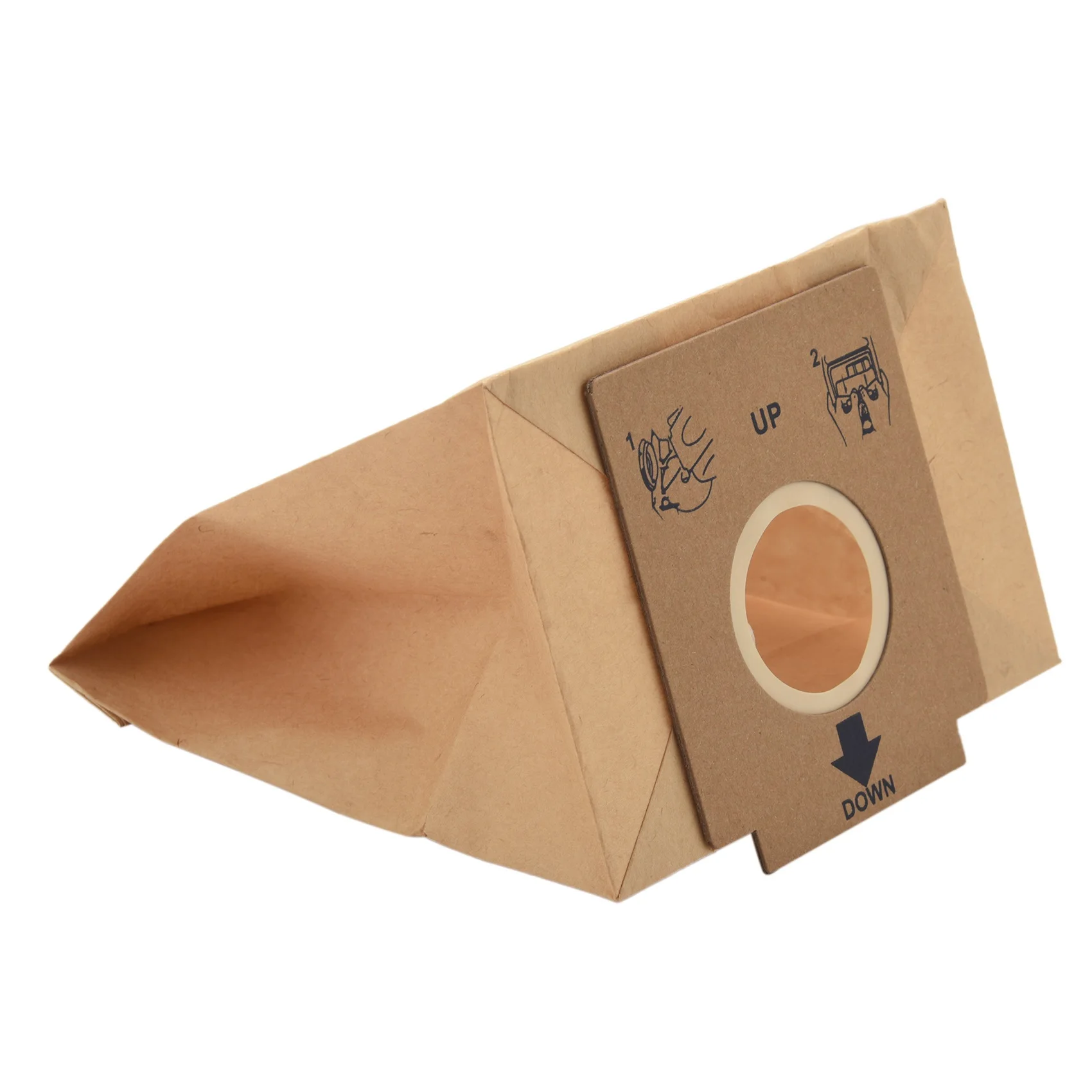 

10 Pcs Vacuum Cleaner Kraft Paper Dust Bags Dual Filter Dust Bag Fit for Z1480 ZW1200-211 ZC1120B ZC1120R ZC1120Y ZMO151