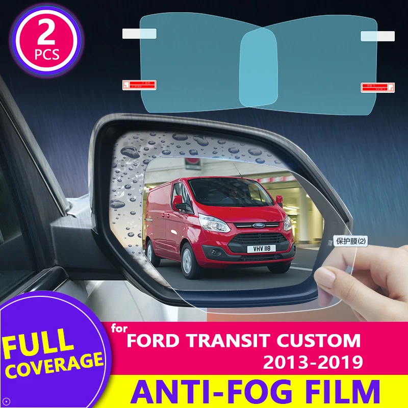 

Для Ford Transit Custom/Tourneo Custom 2013-2019 пленка на зеркало заднего вида HD противотуманная непромокаемая Автомобильная Зеркальная Наклейка Автомобильные аксессуары