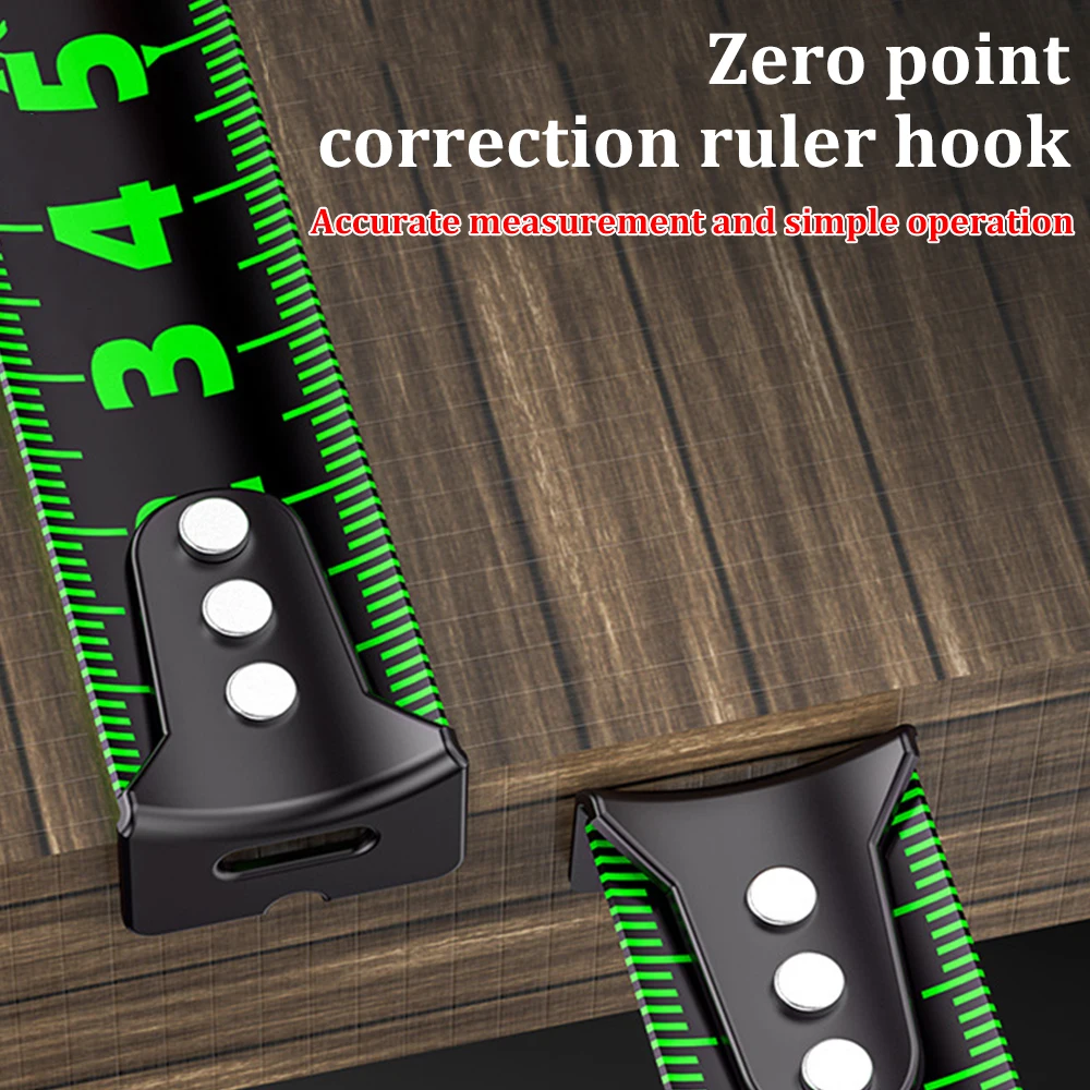 Флуоресцентная измерительная лента 5 м/7 м/10 м самоблокирующаяся высокоточная