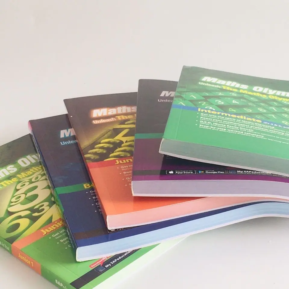 Kup SAP Matematyka Olympiad Szkoła Podstawowa Matematyczne Myślenie Szkolenie ćwiczenie 5 Książek Angielskie Pytania Inteligencja Dzieci