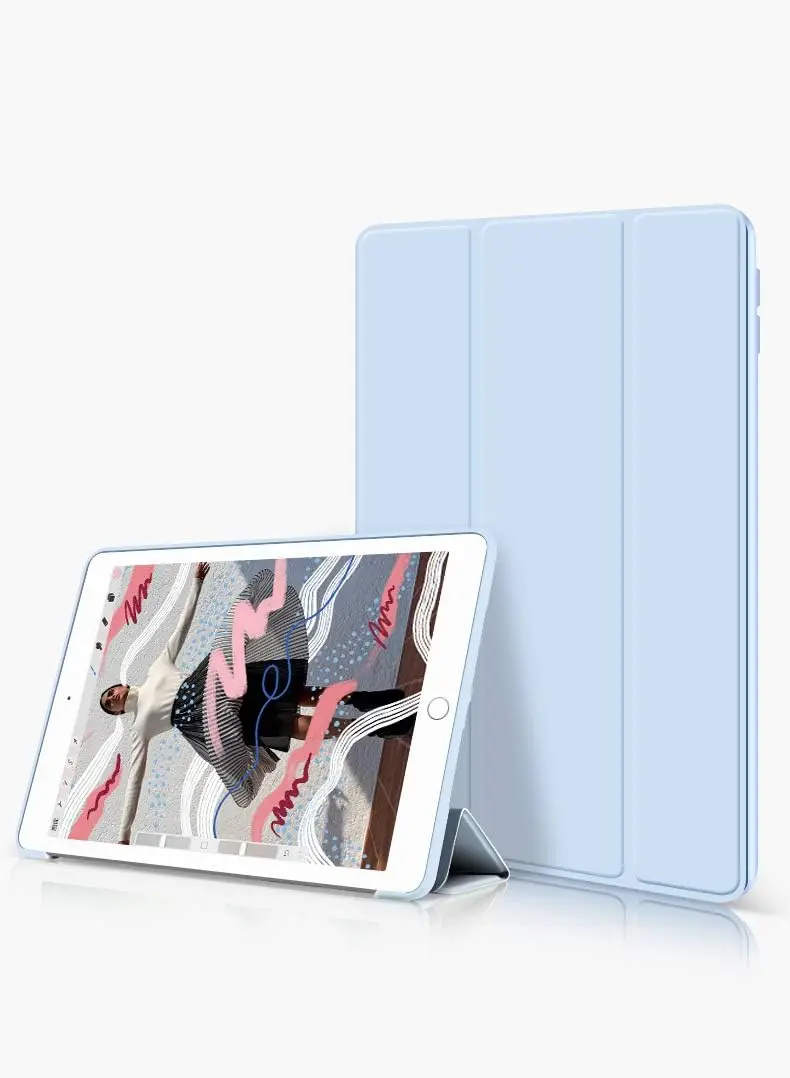 

For Capa iPad 7a, 8a e 9a Geração 10.2\u2033 - Premium Slim Antichoque com Compart. para Pencil - Cinza