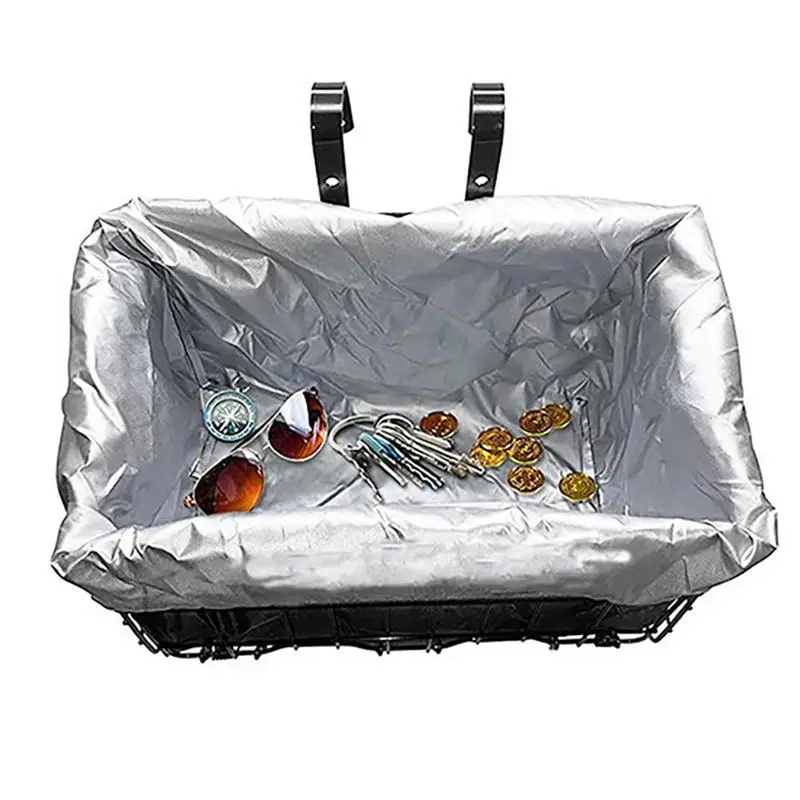 

Waterproof Bike Basket Liner Ripstop Material Covering Rainproof Basket Liner Waterproof Oxford Fabric Bike Basket Accessories