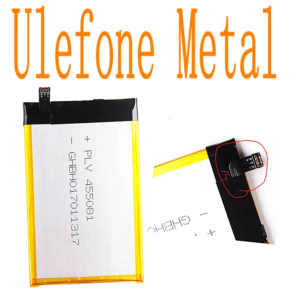 

Литий-ионный аккумулятор большой емкости для смартфонов Ulefone, 3050 мАч