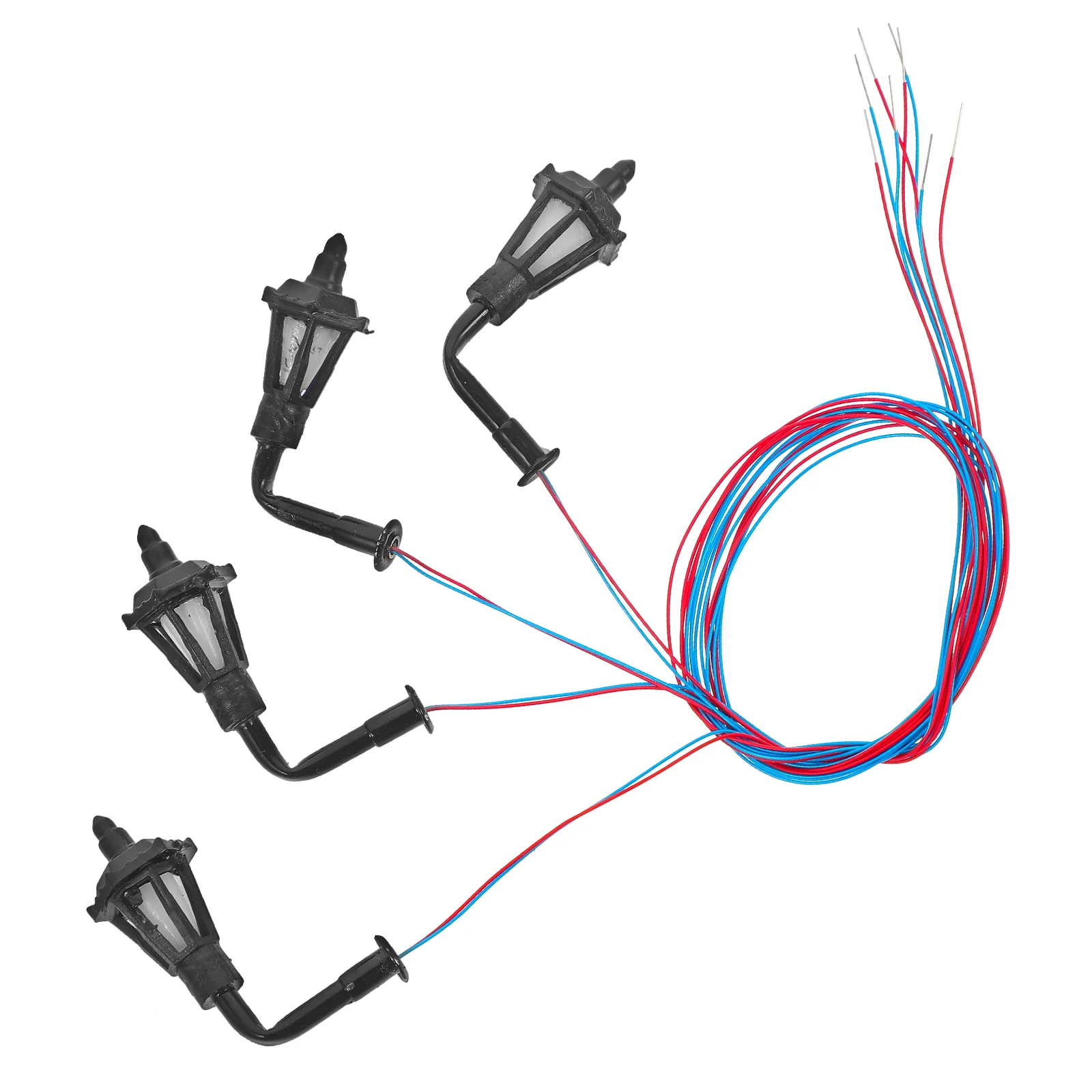 4 шт. настенный светильник модель декора игрушка мини-столб украшение для