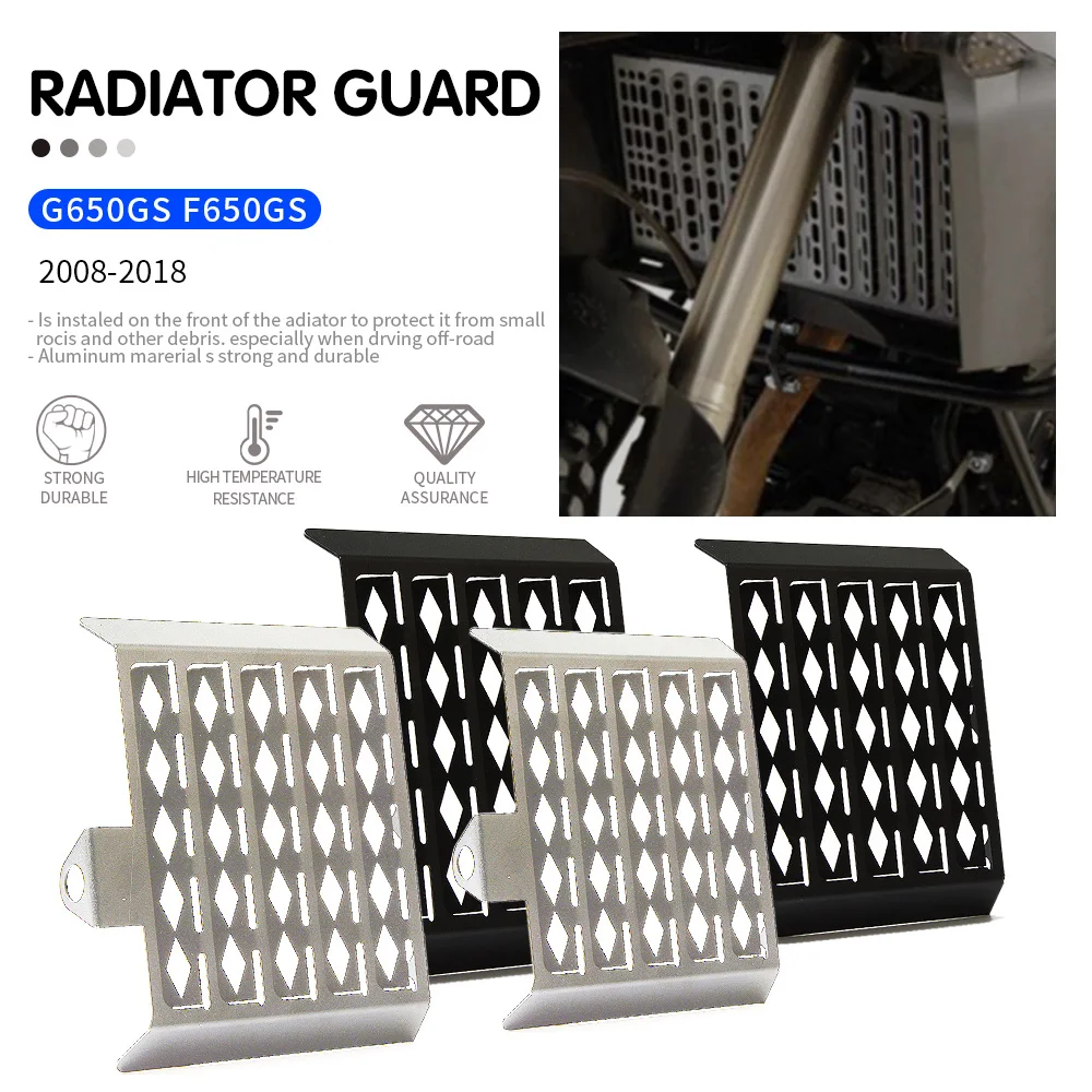 

Motorcycle AluminumRadiator protection Water tank Protector grille FOR BMW F 650 G650 GS F650 GS G650GS F650GS Dakar Sertao