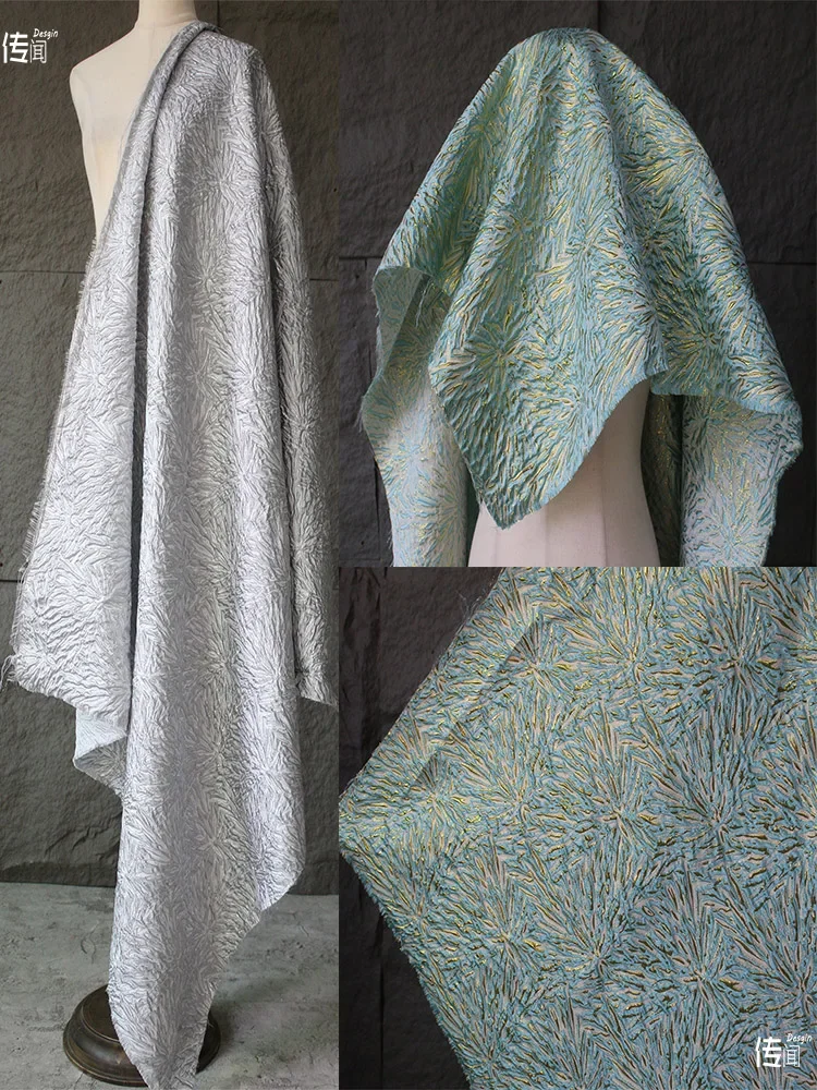 Микро Легкая Жаккардовая Ткань Куртка Ханфу Художественная Одежда Дизайнерская