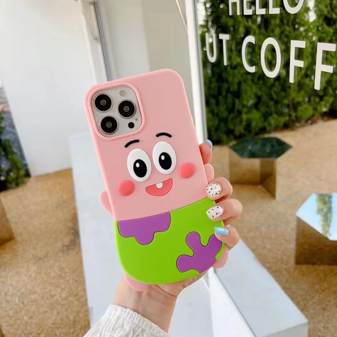 

Cartoon Pink Silicone Phone Case Cover for IPhone 7 8 14 Plus 11 12 13 14 Pro X XR XS Max Shockproof Cases for IPhone 14 Case