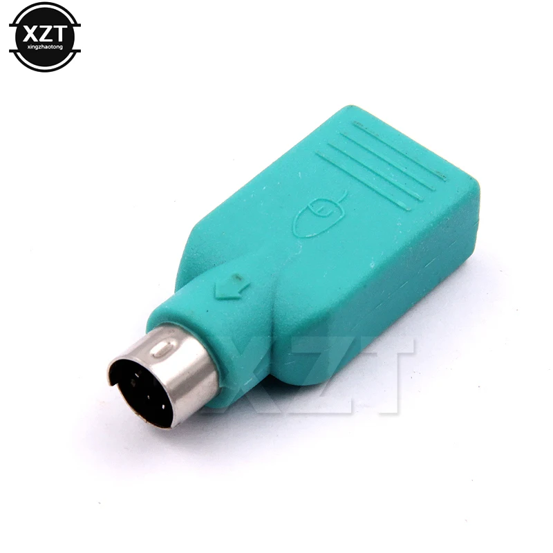 

USB Female Adapter USB Female Input to Male Converter Suitable for PS2 Computer Keyboard and Mouse CF Adapter Converter