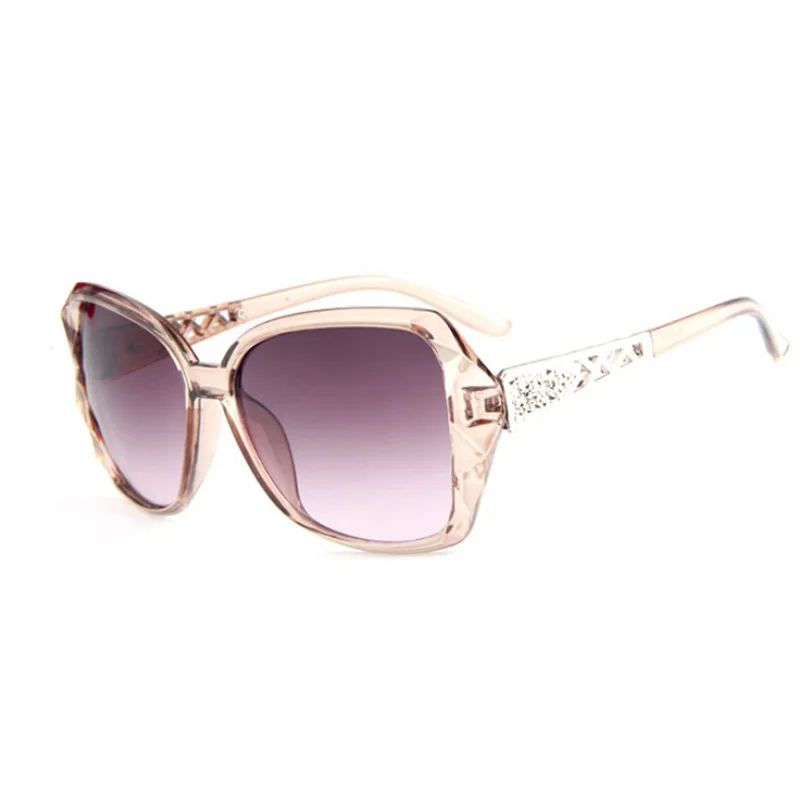 

Sunglasses Woman Fashion Oversized Vintage Brand Designer Ladies Sunglasses Plastic Big Frame Black Mirror Gradient Oculos