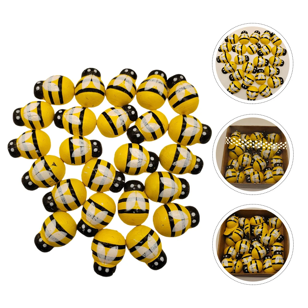 

Wall Crafts Sculpture Tiny Embellishmentsadhesive Self Flatback Wood Insect Scrapbooking Figurine 3D Statue Beads Ladybug Wooden