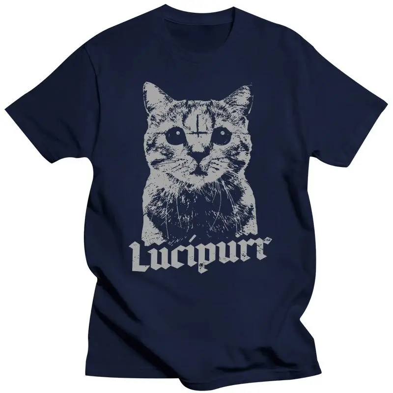 

Lucifer Occult Satanic Cat Lucipurr Antichrist Baphomet 666 T-Shirt
