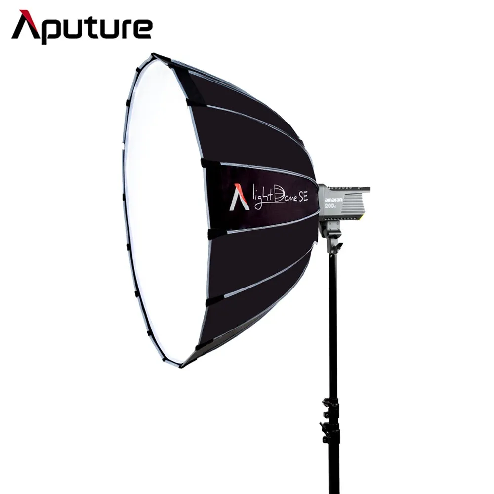 

Aputure Light Dome SE Lightweight Portable Softbox Flash Diffuser For Amaran 100D/X 200D/X 300DII 120DII Bowens Mount LED Light