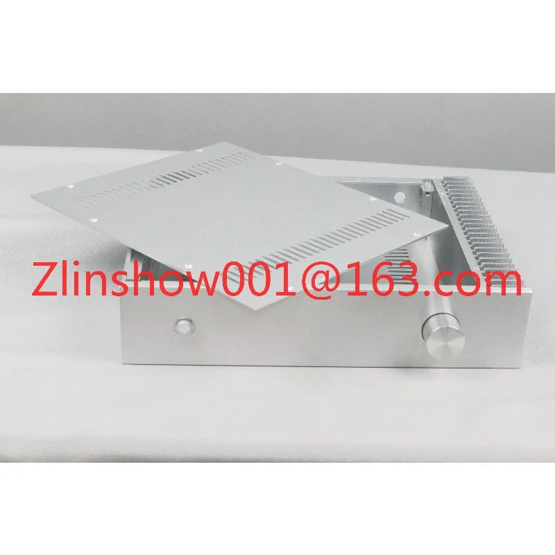BRZHiFi - одностороннее охлаждение, полностью алюминиевый корпус усилителя, полностью серебристый BZ3207S (art.: 3920db6f489cd) - 3920db6f489cd