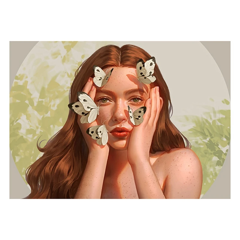 

DIY наборы для алмазной живописи для взрослых, полный набор для рисования с кристаллами Стразы для украшения дома в виде бабочки