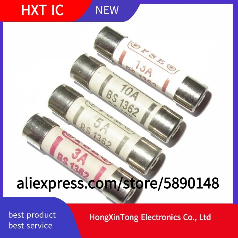 Плавкие предохранители BS1362 6*25 1-20А 240В | AliExpress
