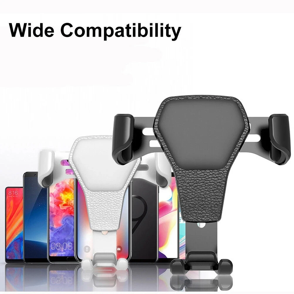 gravity car mount for mobile phone holder car air vent clip stand cell phone gps support for iphone 11 xs x xr 7 samsung huawei free global shipping