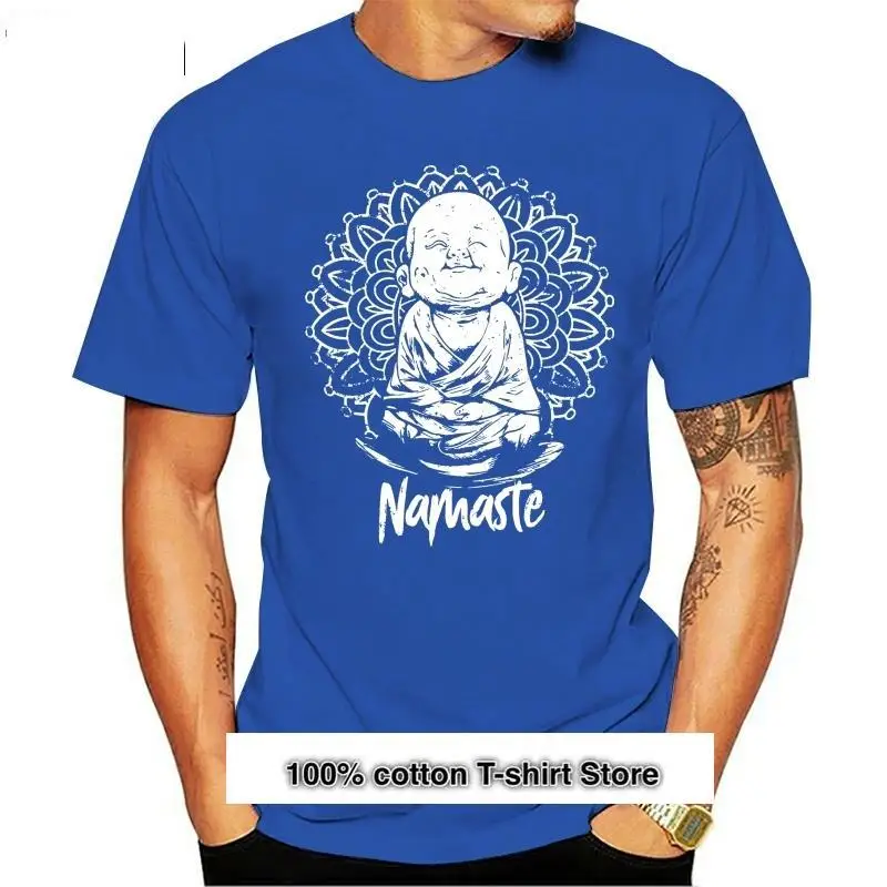 

Ropa para hombre, camiseta de de Buda, camiseta de Namaste de YOGA, regalo para hombres y mujeres