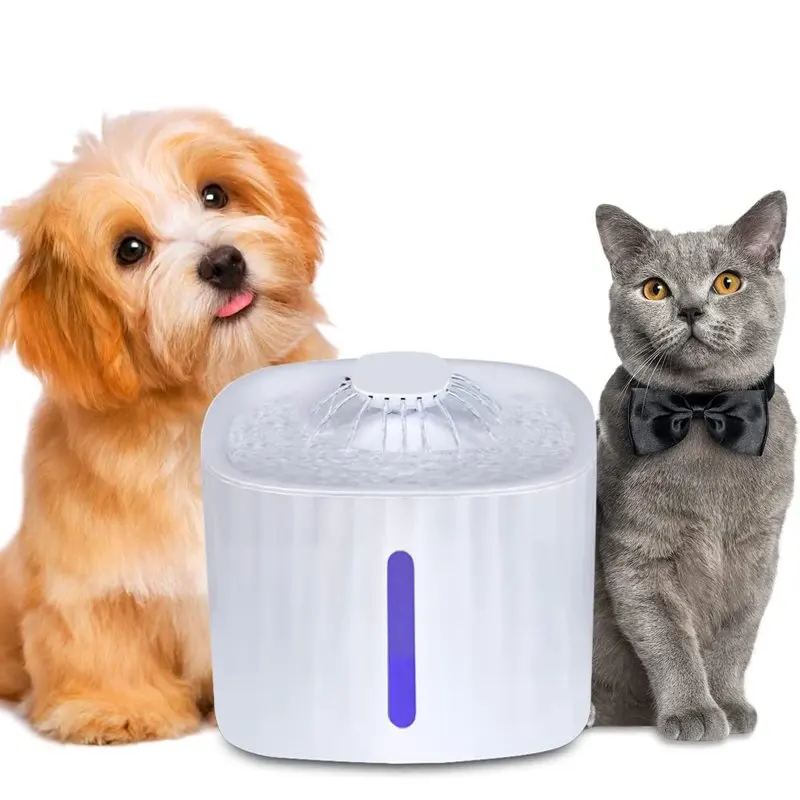 

Water Fountain, 100oz/3L Automatic Water Fountain Dispenser for Dogs, Pets Water Fountain