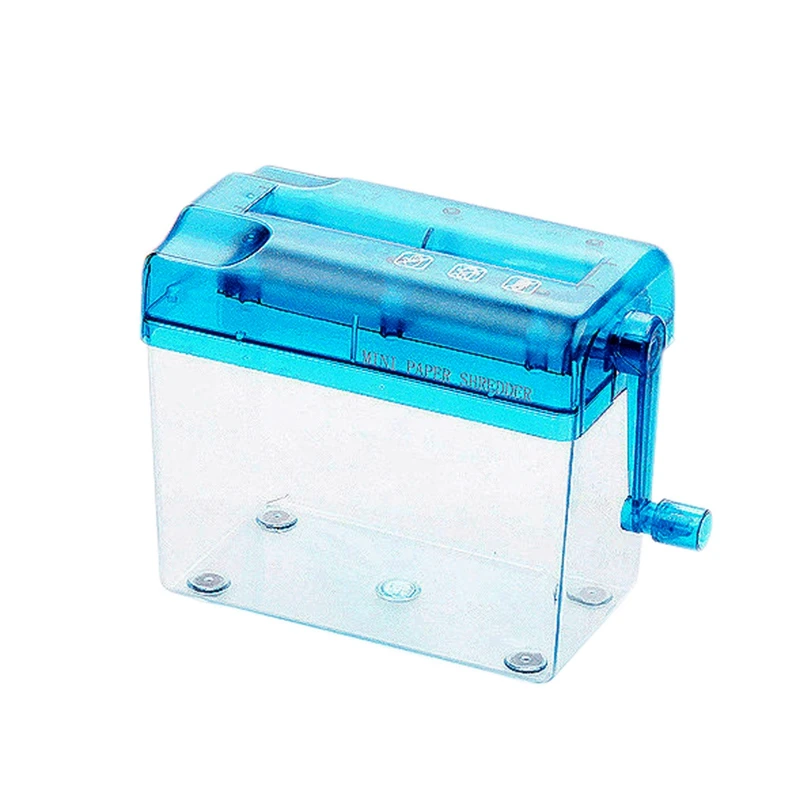 

A6 Small Portable Mini Manual Shredder Cut Paper For Home Office