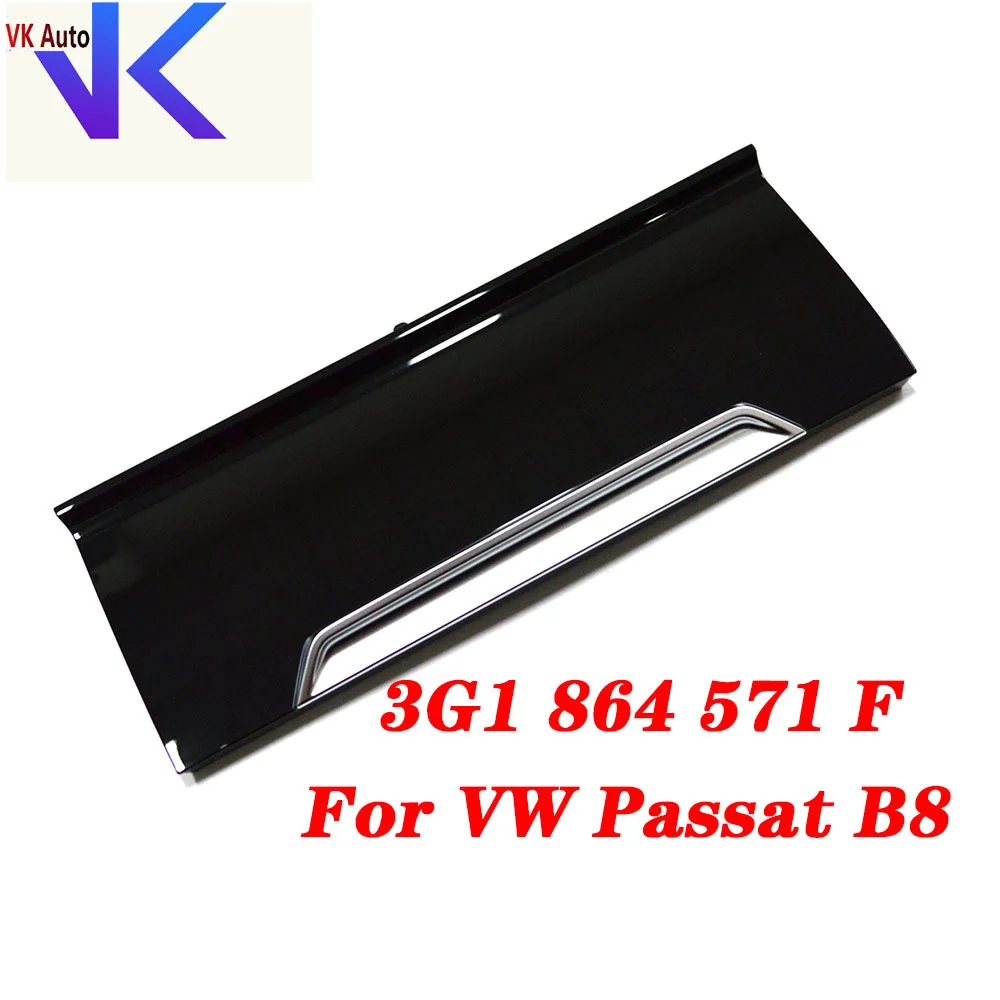 

For VW Passat B8 Arteon Storage Box Cover Piano Painting Black 3G1 864 571 F 3G1864571F