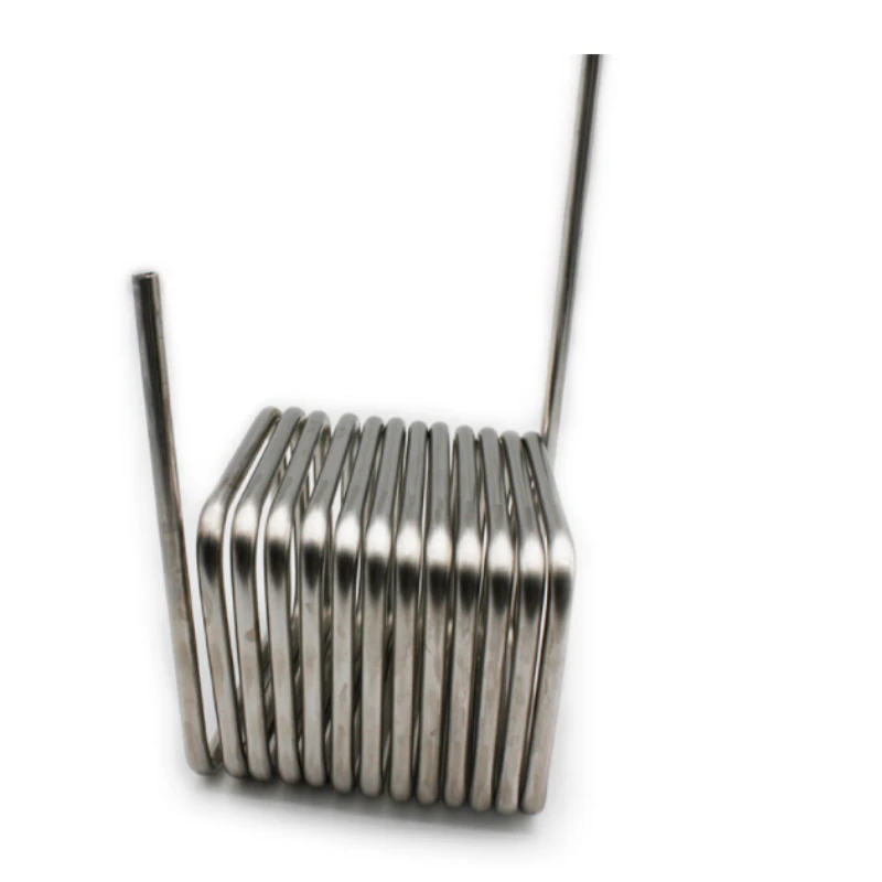 

10HP titanium tube cooling coil for chiller evaporator