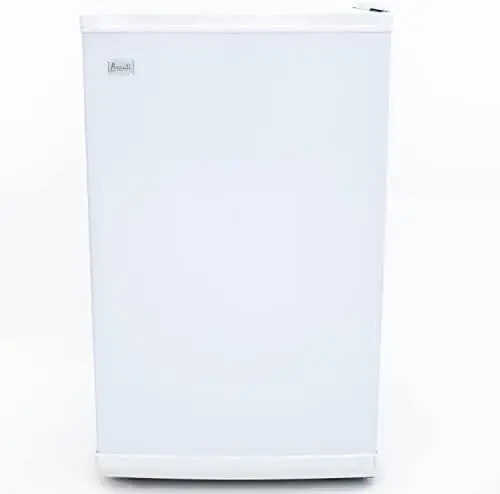 

VF306 Compact Upright Freezer with 3 Metal Shelves, Adjustable Temperature Control, Flush-Back Design Perfect for , Garages, Bas