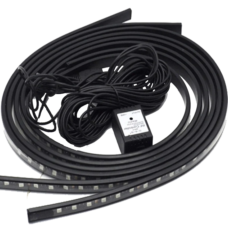 Светодиодная лента для автомобиля гибкая неоновая лампа нижней части кузова с