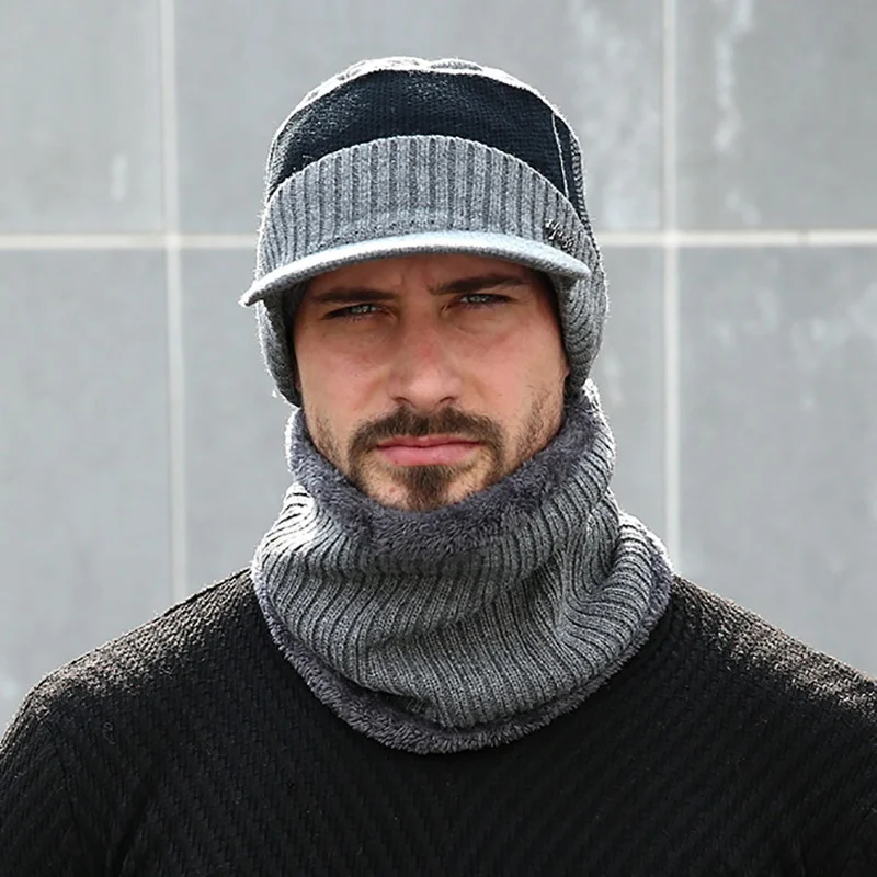 Winter Beanies Wool Scarf Caps Winter Hats Skullies Beanies Hat Balaclava Mask Gorras Bonnet Knitted Hat For Men Women 4 Winter Beanies Wool Scarf Caps Winter Hats Skullies Beanies Hat Balaclava Mask Gorras Bonnet Knitted Hat For Men Women 4
