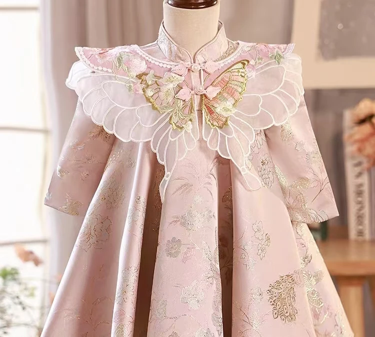 2024Новый костюм для девочек в китайском стиле на день рождения Чжуачжоу Тан