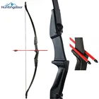 Изогнутый лук для стрельбы, охоты, игр на открытом воздухе, 30 фунтов40 фунтов, двойная стрела для правой и левой руки, набор стрел