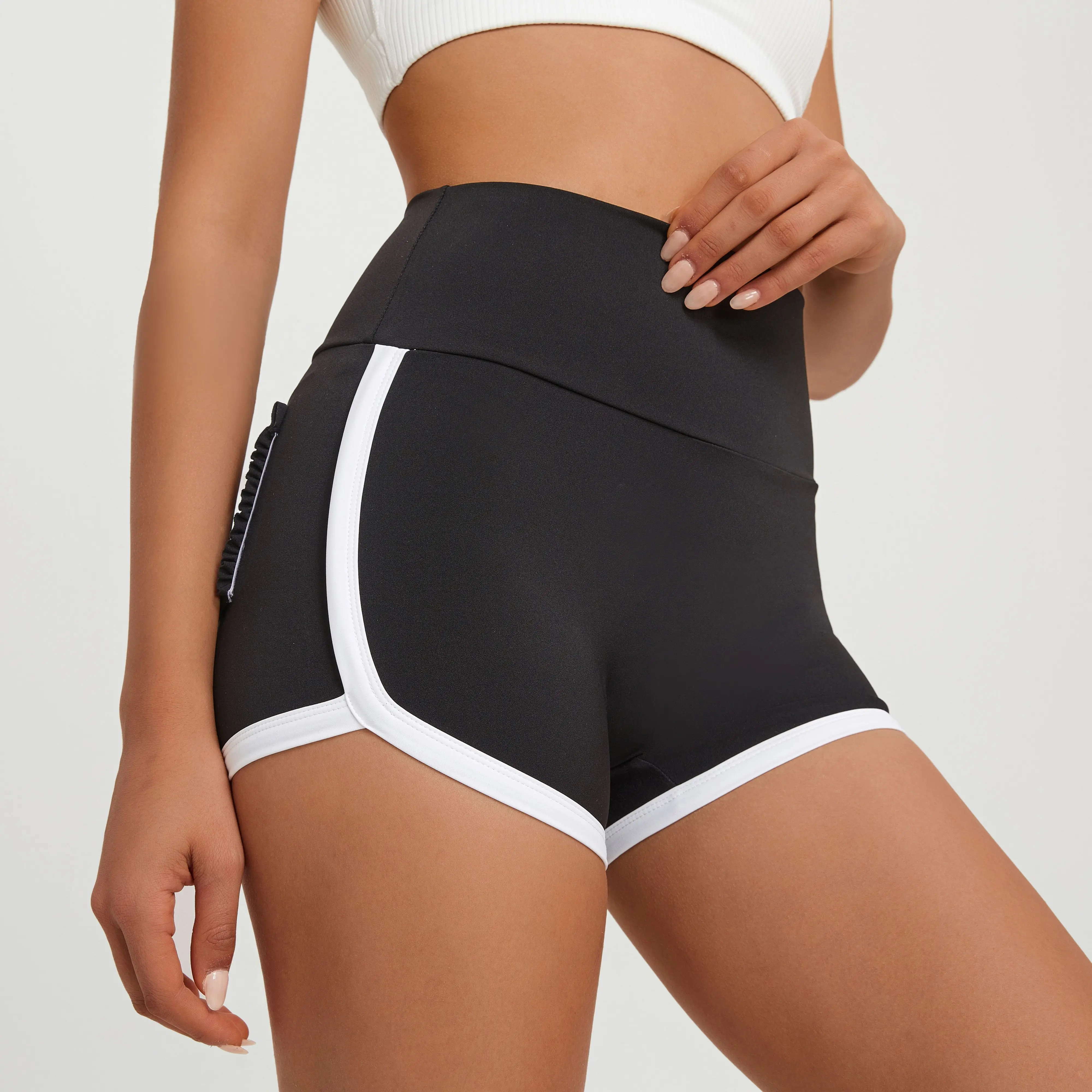 Sportswear Women’s Gym Shorts Workout Sports Pants Short Woman Tights Women's Cycling Pockets Fitness Running Yoga  clothes