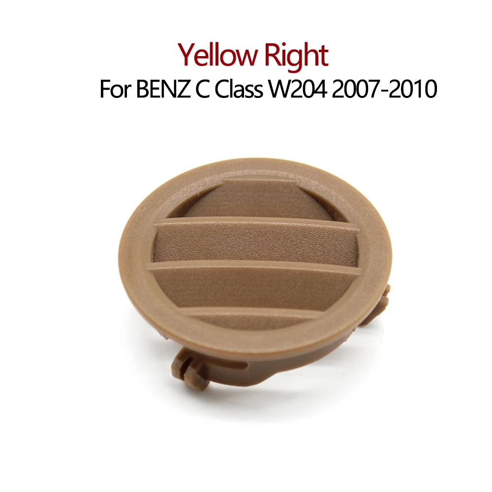 

Консоль LHD RHD маленькая круглая решетка вентиляционного отверстия для Mercedes Benz W204 C Class C180 C200 220 230 260 280 300 350 2007-2010