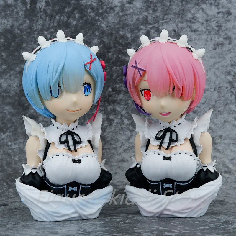 

Аниме Re: жизнь в другом мире от нуля Rem Ram поддерживать грудь нормально Ver. GK ПВХ экшн-Фигурка Статуя Коллекционная модель игрушки кукла