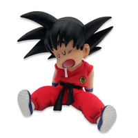 anime dragon ball z figure childhood son goku pvc action figurine kakarotto sleeping figma manga model kawaii toys juguete gift