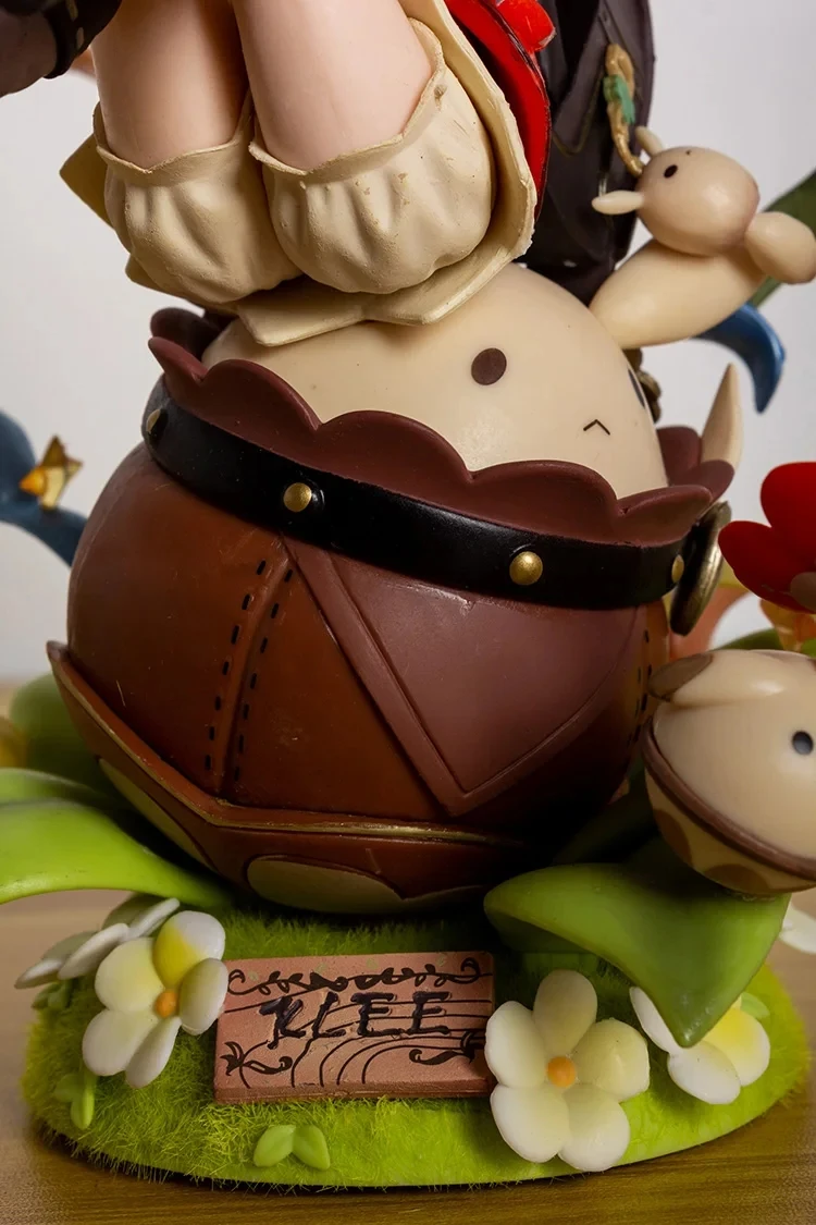 Genshin Impact Klee Hibana Knight Аниме Фигурка 1/7 Масштаб Paimon Коллекция Модель Куклы Игрушки