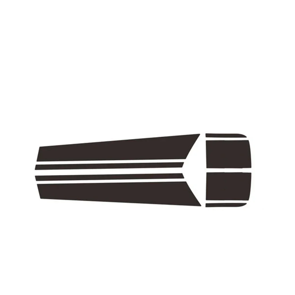 

Для MINI Cooper Clubman F54 2015-2019 капот автомобиля крышка двигателя багажник задняя дверь боковые полосы наклейка комплект кузова наклейка аксессуары