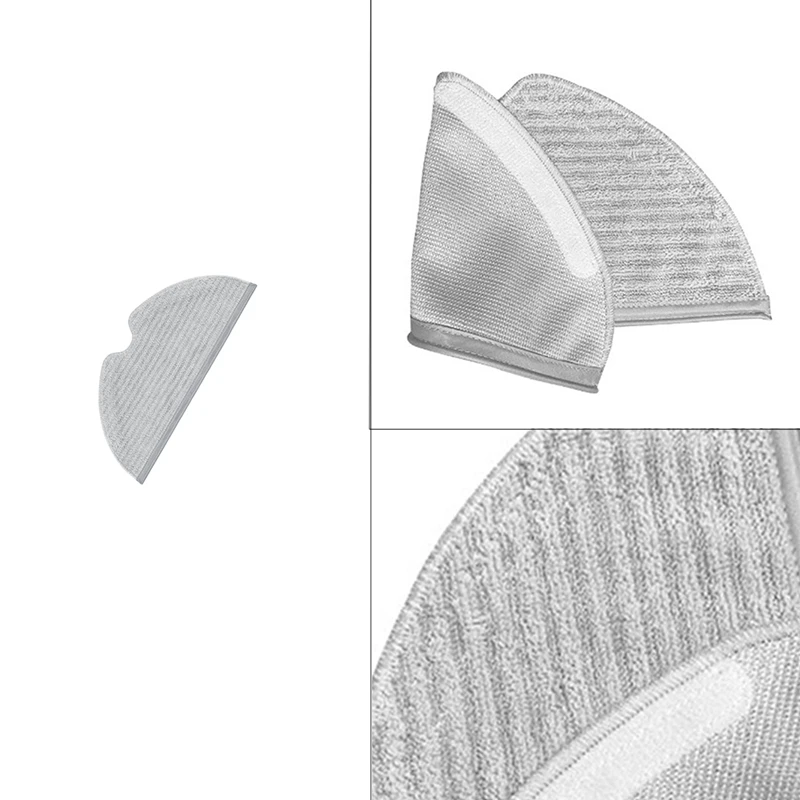 Тряпки для швабры робота-пылесоса Xiaomi Mi Robot 1C STYTJ01ZHM 1T STYTJ02ZHM 2C STYTJ03ZHM Dreame F9/D9 Mop