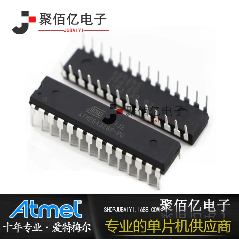 

Original in-line atmega328p-pu dip28 20MHz 32KB 8-bit microcontroller MCU