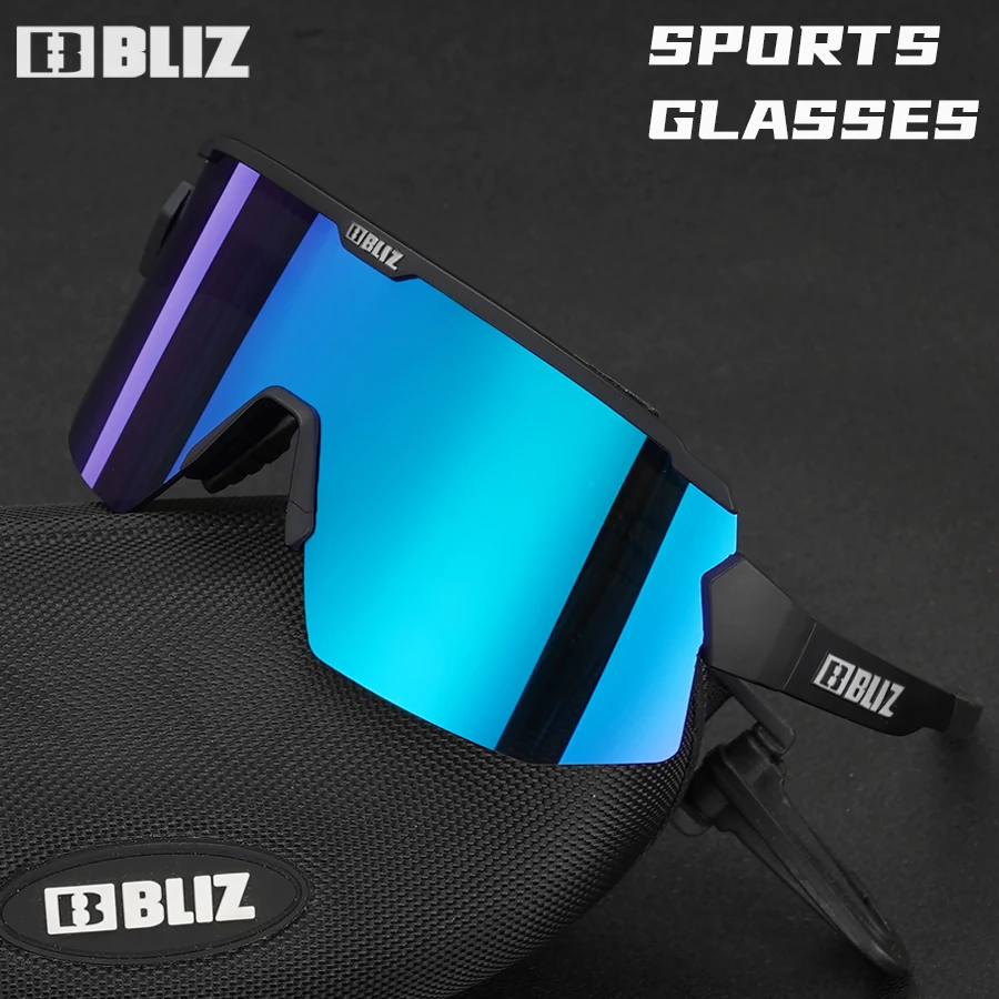 Фото Велосипедные очки B BLIZ Breeze с защитой от УФ-излучения UV400, ветрозащитные, для горного велосипеда, унисекс, для велоспорта, лыжного спорта, пешего туризма, комплект из 2 линз №1