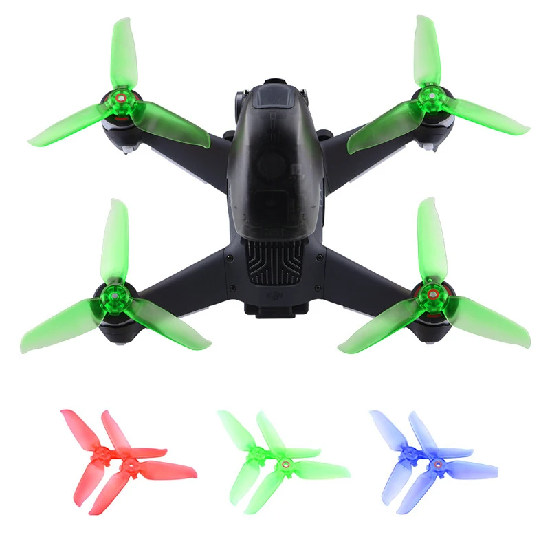 

Винты 5328S Для DJI FPV Combo Props Paddle Blade быстрая замена 2 пары Веер-крыло запасные части Аксессуары для дрона