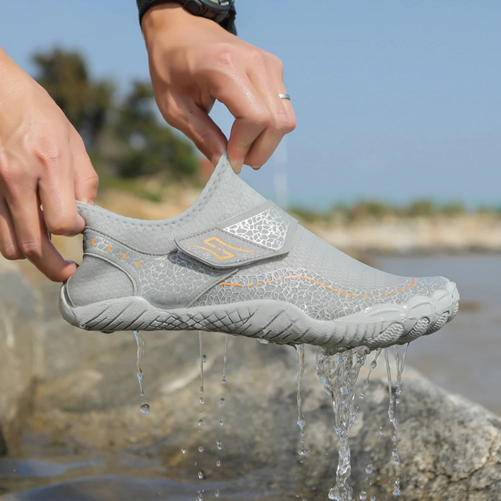 

Swim Beach Aqua Shoes Non-slip Wading Sneaker Quick Dry Wading Shoes Breathable Wear-resistant Outdoor Supplies for Lake Hiking