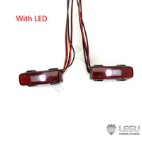 lesu updated spare part plastic rear lamp taillight mount led for 114 diy volvo rc tractor trucks tamiya dumper car accessories