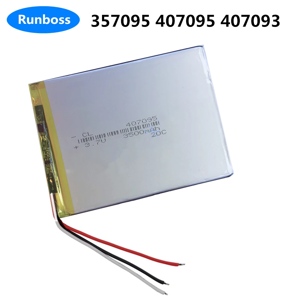 Аккумулятор для планшетного ПК 3 7 В 3500 мАч