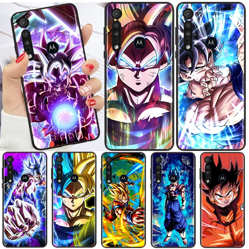 

Dragon Ball Kids Art For Motorola Moto G G60 G60S G50 G40 G9 G10 E7i E6S Power Edge 20 E20 2021 X3 S Pro Black Phone Case