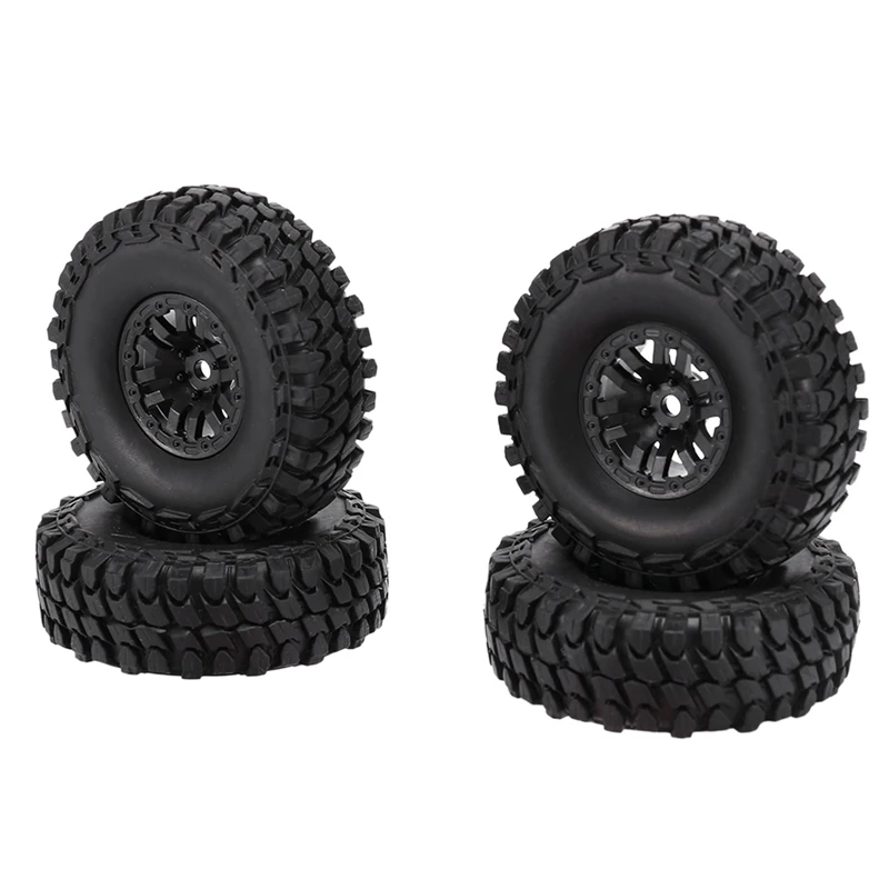 

4 шт. 55x24 мм набор шин для обода колеса для Axial SCX24 90081 AXI00001 1/24 RC Гусеничный автомобиль обновленные детали аксессуары