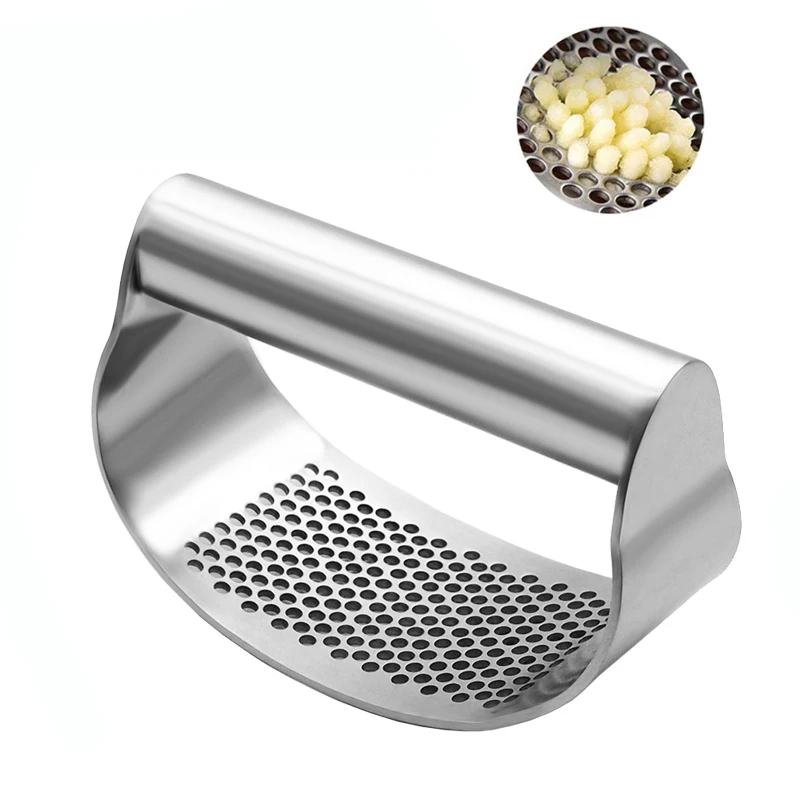 430 чеснокодавка г. пресс для чеснока из нержавеющей стали изогнутый измельчитель