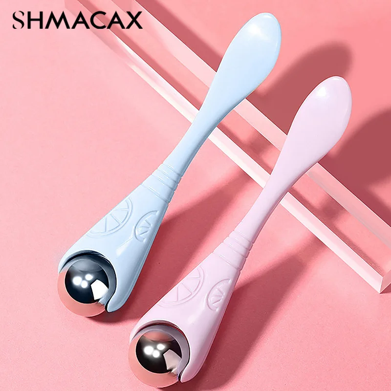 Роликовая палочка для массажа глаз с двойной головкой двойного использования