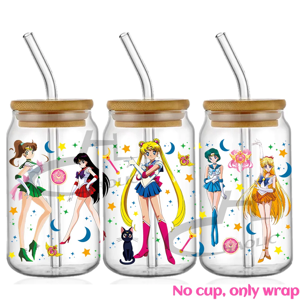 

Переводные наклейки MINISO Sailor Moon для чашки