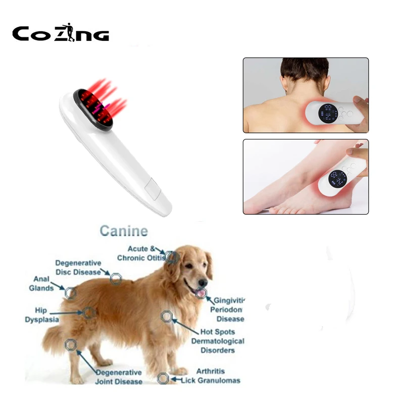 

Veterinary use for Animals Dogs Horses Cats Animals pets wound healing pets clinic Pain Relieve cold laser therapy instrument