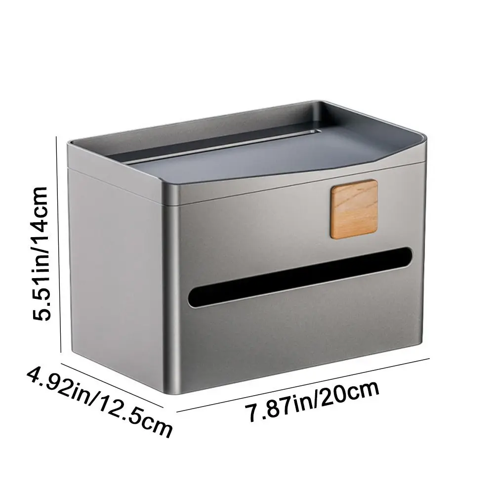 Пластиковая настенная коробка для салфеток большая вместительная